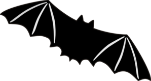 Faceless Bat Clip Art